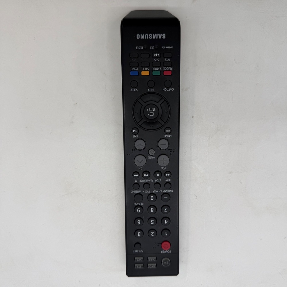 Samsung BP59-00107A Universal TV Remote Control DVD STB Cable VCR Black